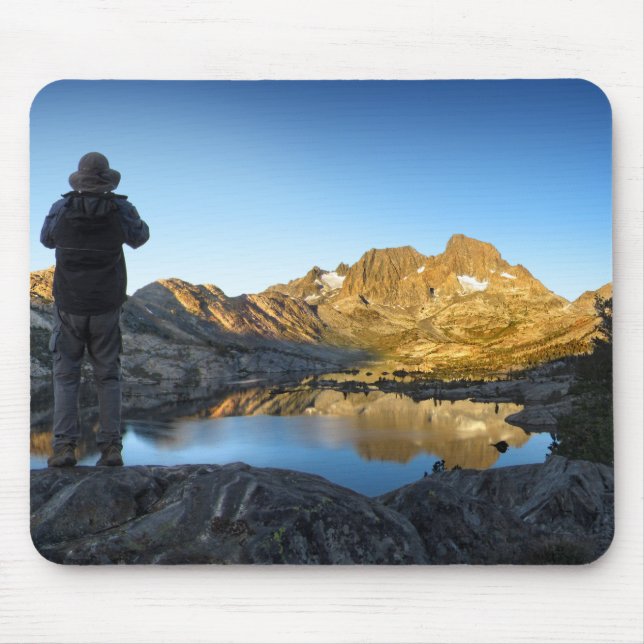 Mousepad Garnet Lake Sunrise - Trilha John Muir (Frente)
