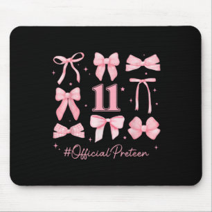 Mousepad Garota 11 de aniversário de 11 anos Coquete B de a