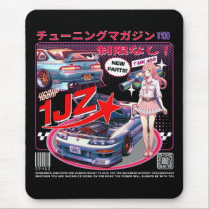 Mousepad Garota ao Volante: Histórias de Vôo