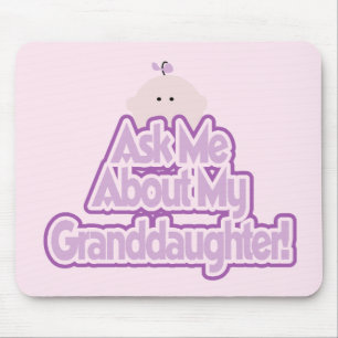 Mousepad Garota Bebê Perguntou Sobre As Camisetas Da Minha