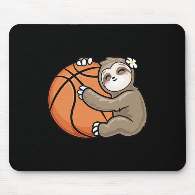 Mousepad Garota Bonita Adora Basquete De Lama (Frente)