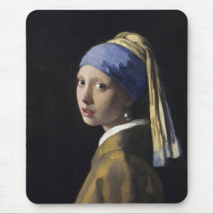 Mousepad Garota com Pérola