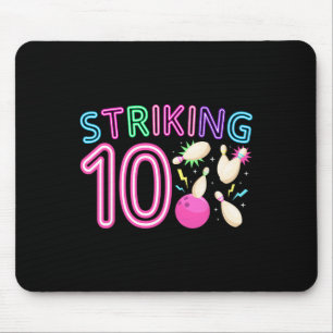 Mousepad Garota da Festa de aniversário de 10 anos Bowli