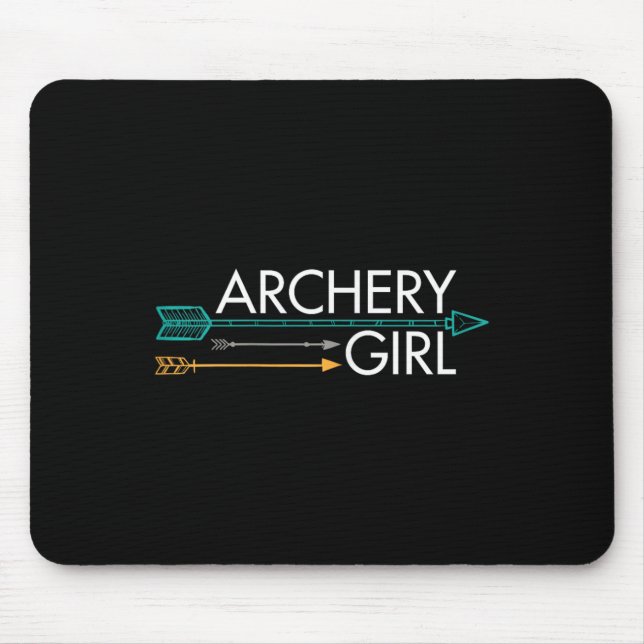 Mousepad Garota de Arqueação (Frente)