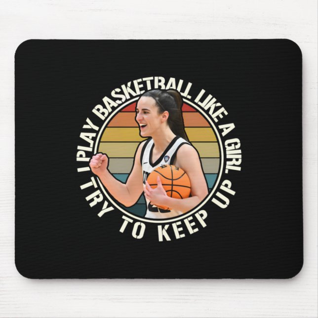 Mousepad Garota de Basquete 2 (Frente)