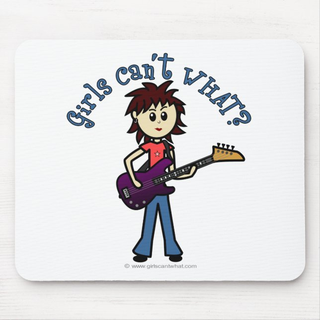 Mousepad Garota de Violão Clara (Frente)