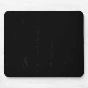 Mousepad Garota do livro férias de verão no estilo retrô do