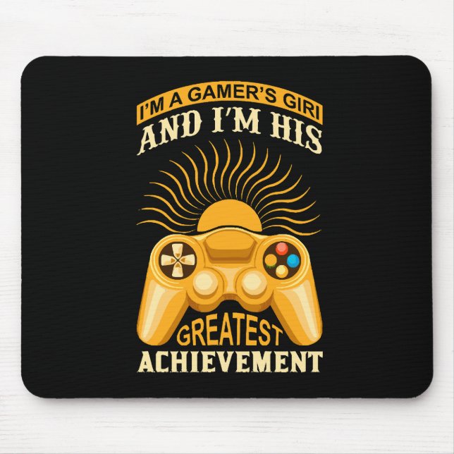 Mousepad Garota gamer (Frente)