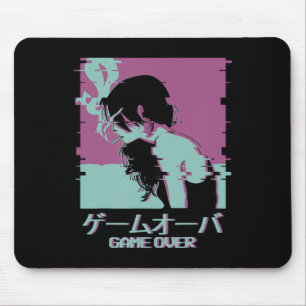 Mousepad Garota Japonesa Anime Jogo Terminado