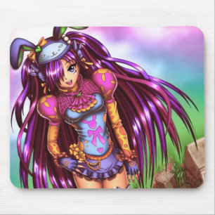 Mousepad Garota japonesa de animação