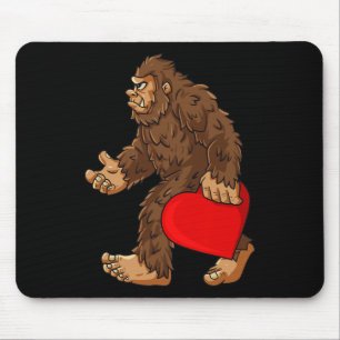 Mousepad Garotas Garotas Dias de os namorados Bigfoot Sasq