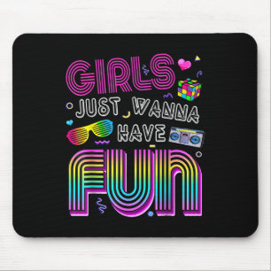 Mousepad Garotas Incríveis dos Anos 80 Querem se Divertir A