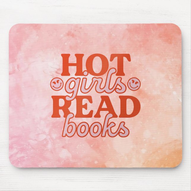 Mousepad Garotas Quentes Lêem Livros (Frente)