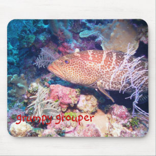 Mousepad garoupa mal-humorada
