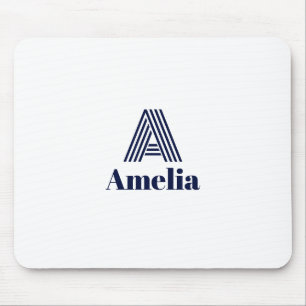 Mousepad Garrafa de Água com Nome Personalizado