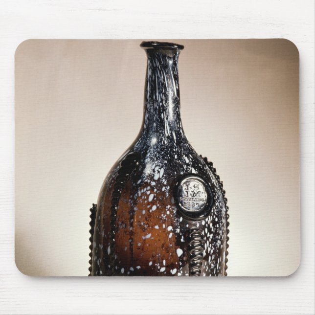Mousepad Garrafa do marrom escuro, provavelmente Nailsea (Frente)