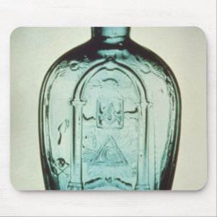 Mousepad garrafa maçónica Molde-fundida