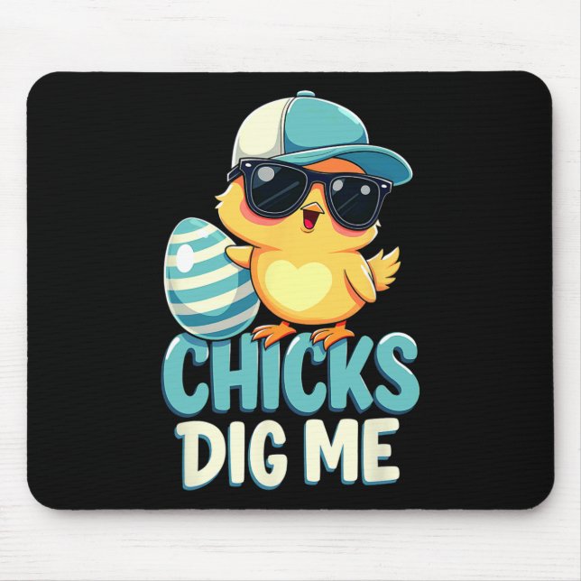 Mousepad Gatas Lindas Me Dão Bolas de Páscoa 2  (Frente)