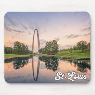 Mousepad Gateway Arch, Rua Louis, Missouri, EUA