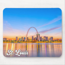 Mousepad Gateway Arch, Rua Louis, Missouri, EUA