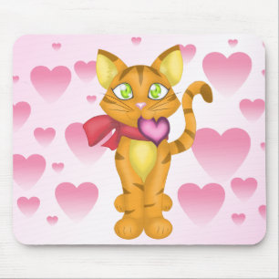 Mousepad Gatinho bonito