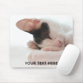 Mousepad Gatinho Bonito ou Sua Foto Simples