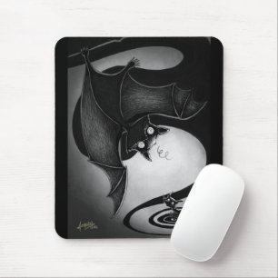 Mousepad Gatinho com uma proteção do mouse Tony Bat