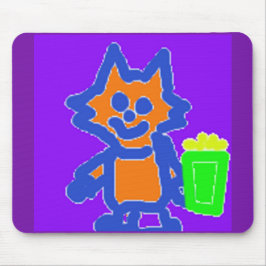 Mousepad Gatinho De Pipoca Gira