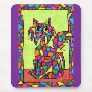 Mousepad Gatinho de vidro