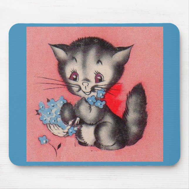 Mousepad gatinho doce (Frente)
