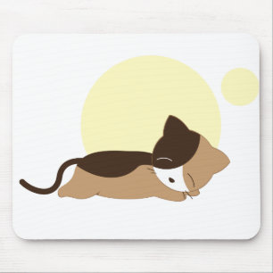 Mousepad Gatinho Dormindo