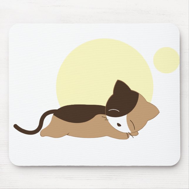 Mousepad Gatinho Dormindo (Frente)