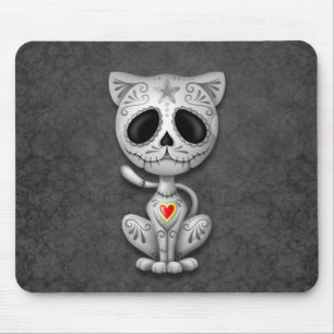 Mousepad Gatinho escuro do açúcar do zombi