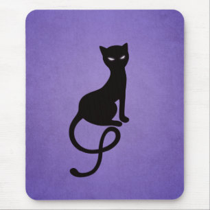Mousepad Gatinho Mau Roxo-Roxo-Roxo