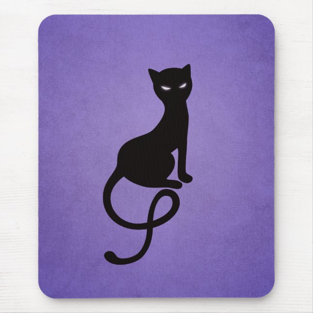 Mousepad Gatinho Mau Roxo-Roxo-Roxo (Frente)