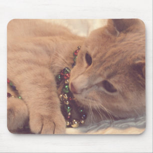 Mousepad Gatinho Natais vintages