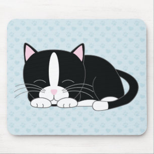 Mousepad Gatinho sonolento {smoking}