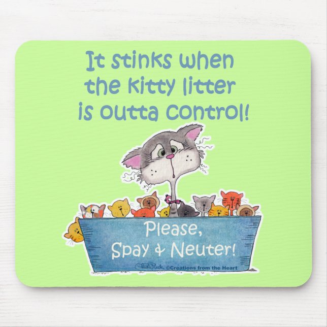Mousepad Gatinho Sujeito (Frente)