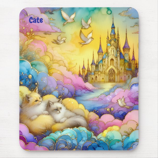Mousepad Gatinhos De Nuvens De Cristal CATE ~Cristal ~ Mous (Frente)