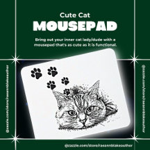 Mousepad Gato