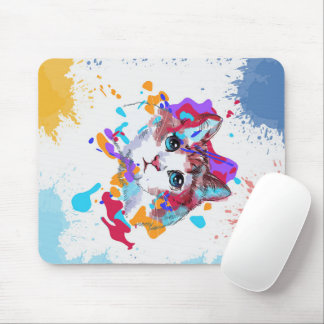 Mousepad Gato Adorável Personalizado | Presentes para gatos