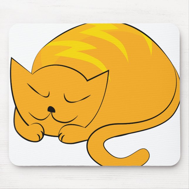 Mousepad Gato Adormecido (Frente)