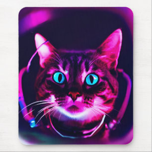 Mousepad gato astronauta