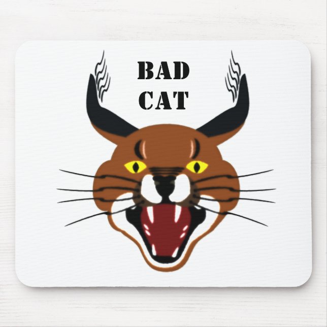 Mousepad Gato Caracal Mau (Frente)