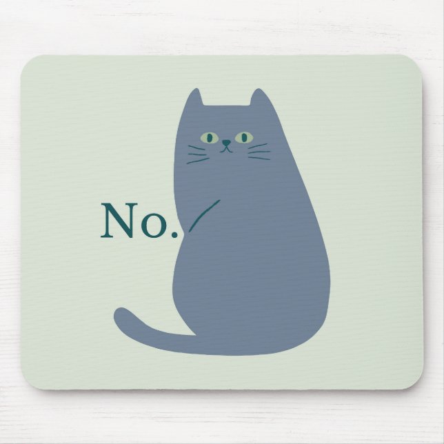 Mousepad Gato da Rejeição (Frente)