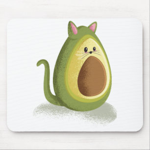 Mousepad Gato de abacate