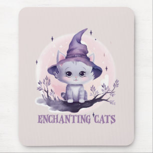 Mousepad Gato de Bruxa Encantadora