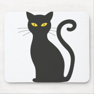 Mousepad Gato de Halloween