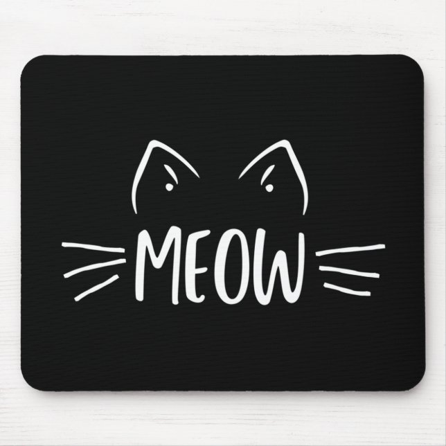 Mousepad Gato de Miau (Frente)
