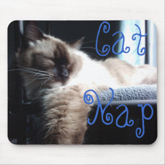 Mousepad Gato de Ragdoll que Napping